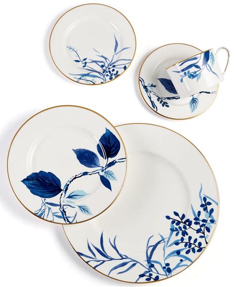 kate spade blue white china